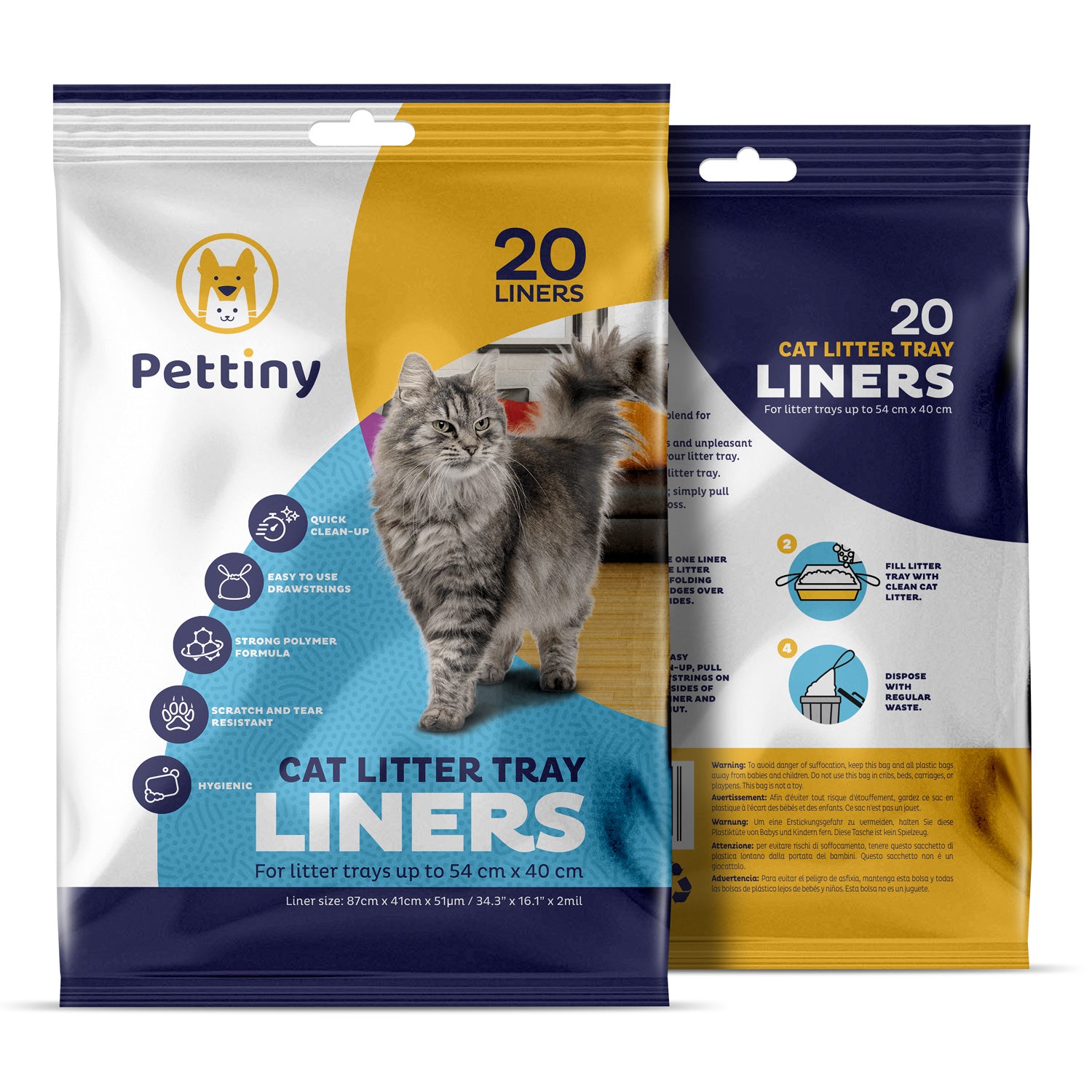 Litter tray liner best sale