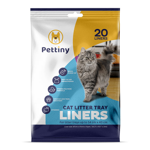Pettiny litter tray liner original package